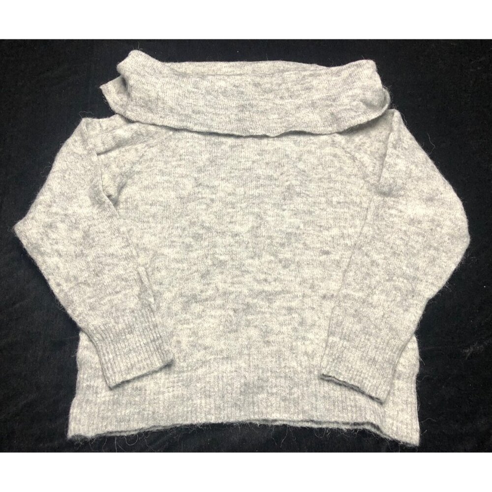 H&M Divided Sweater Women Big Turtleneck Gray Size X-SMALL Comfy Solid